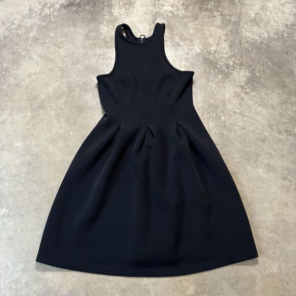 Athleta Dresses & Skirts - Athleta En Route Scuba‎ Dress Womens XS Black Sleeveless Racerback 511522